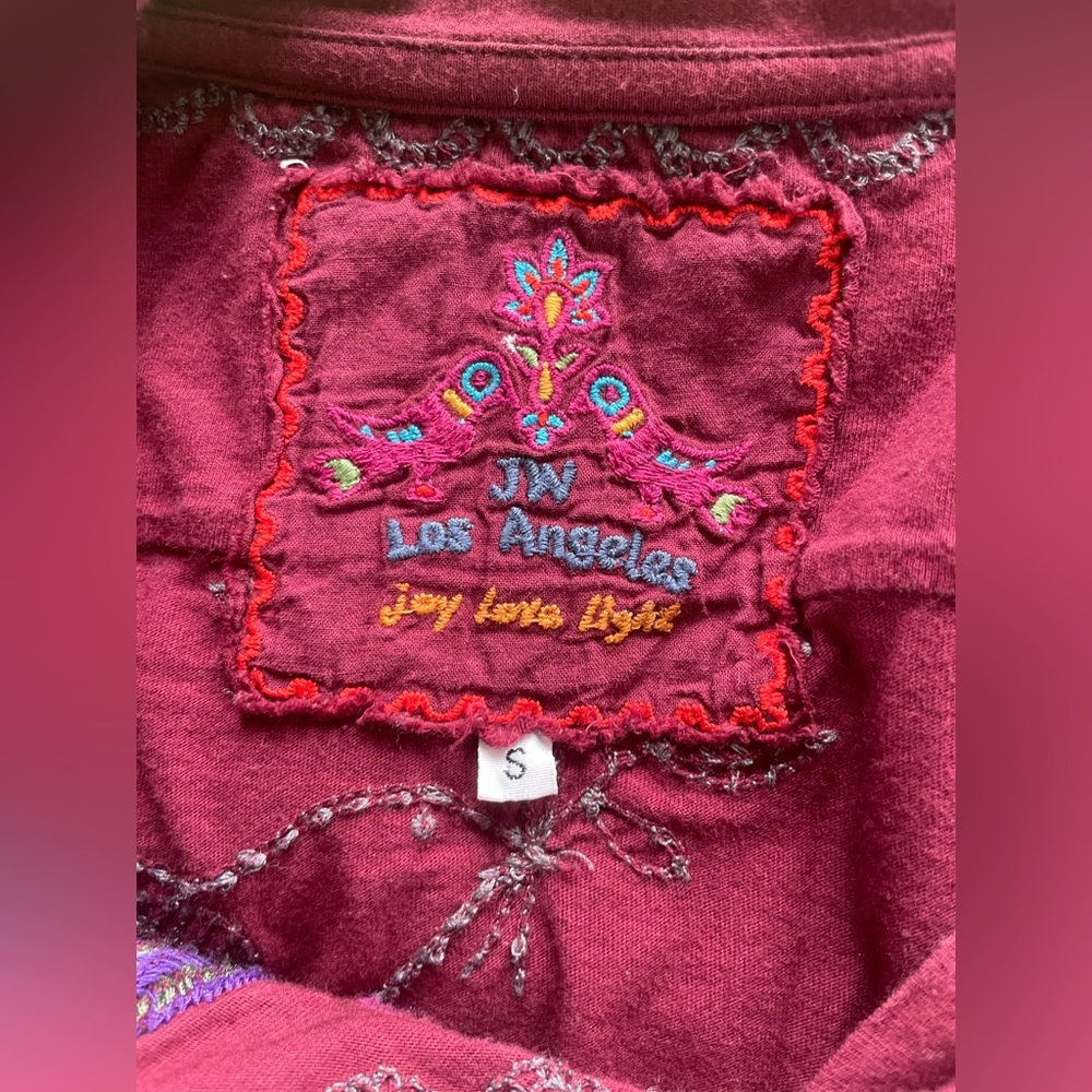 Johnny Was Embroidered Tunic Dress